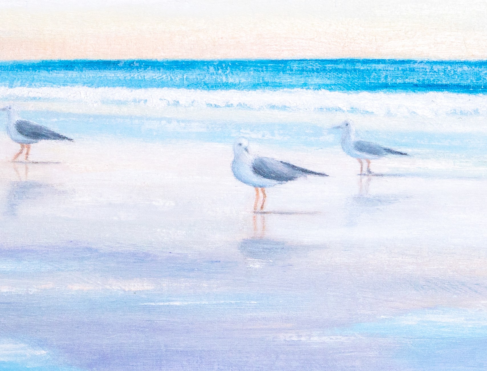 Detail — Gulls on the Shore